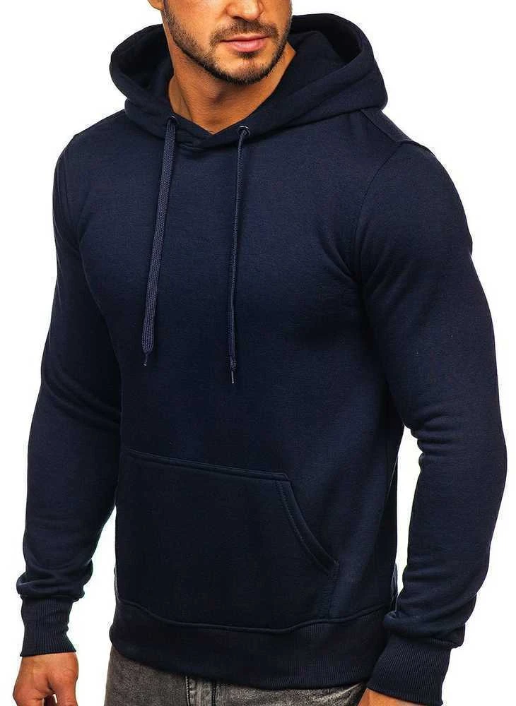 J.Style Džemperis Vyrams Fleece Mėlyna 68B2009-25