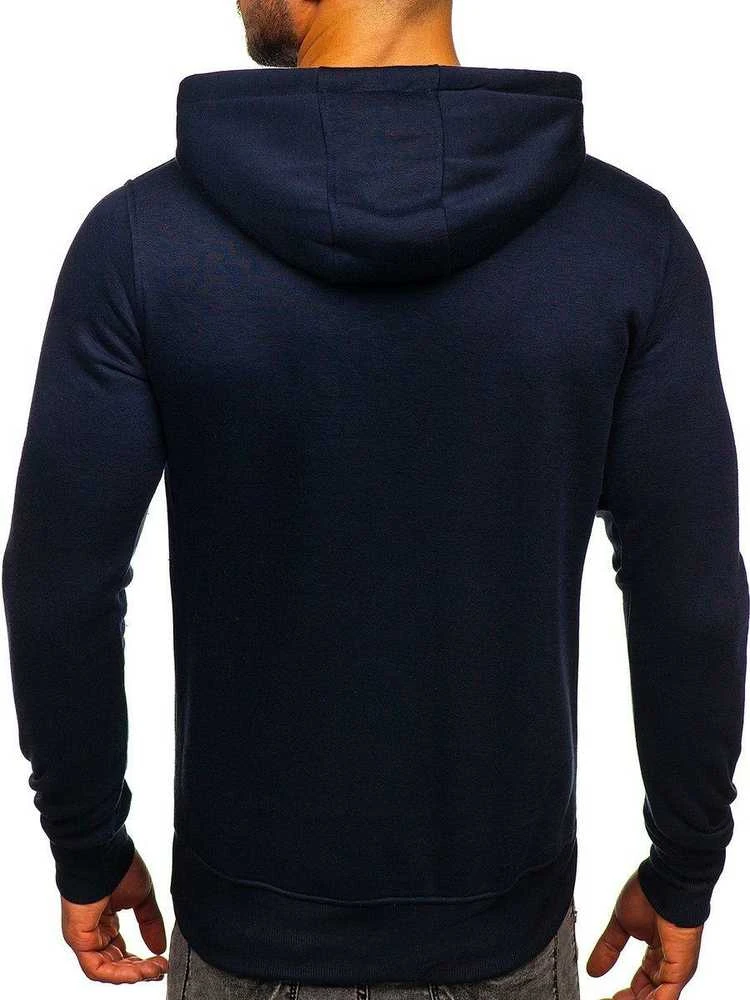 J.Style Džemperis Vyrams Fleece Mėlyna 68B2009-25