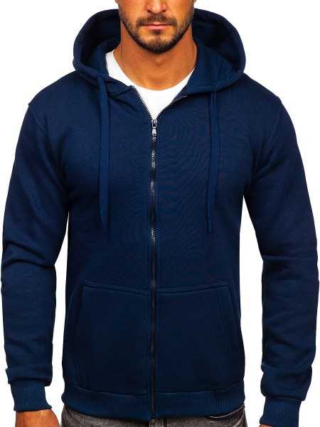 J.Style Džemperis Vyrams Fleece Navy 68B2008-66