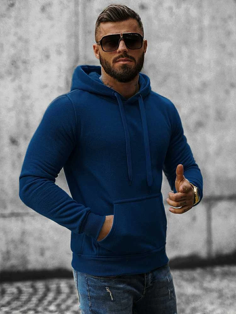 J.Style Džemperis Vyrams Fleece Navy 68B2009-66