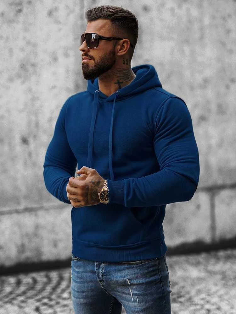 J.Style Džemperis Vyrams Fleece Navy 68B2009-66