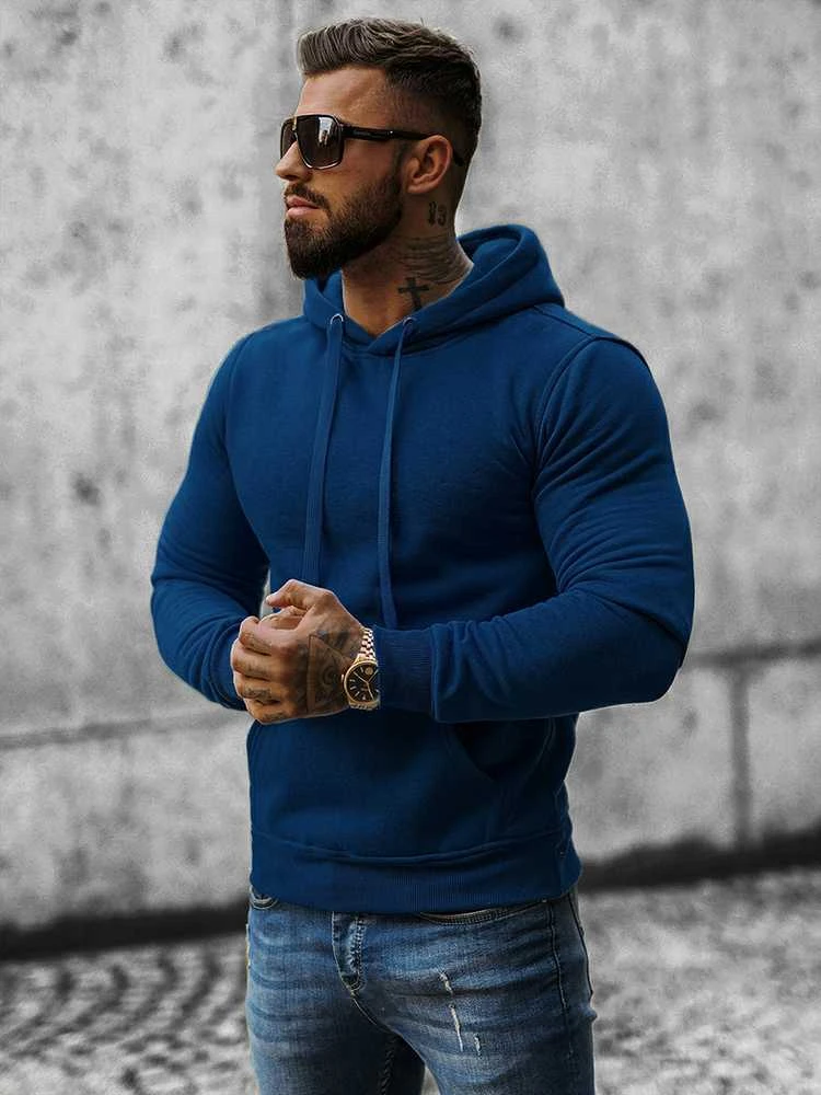 J.Style Džemperis Vyrams Fleece Navy 68B2009-66