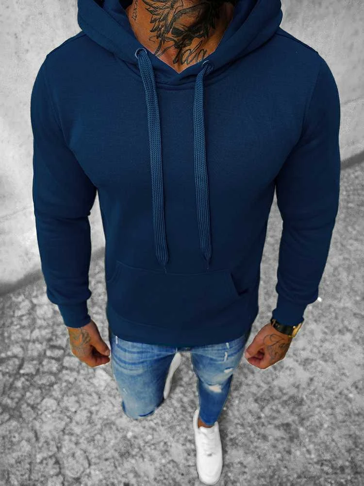 J.Style Džemperis Vyrams Fleece Navy 68B2009-66
