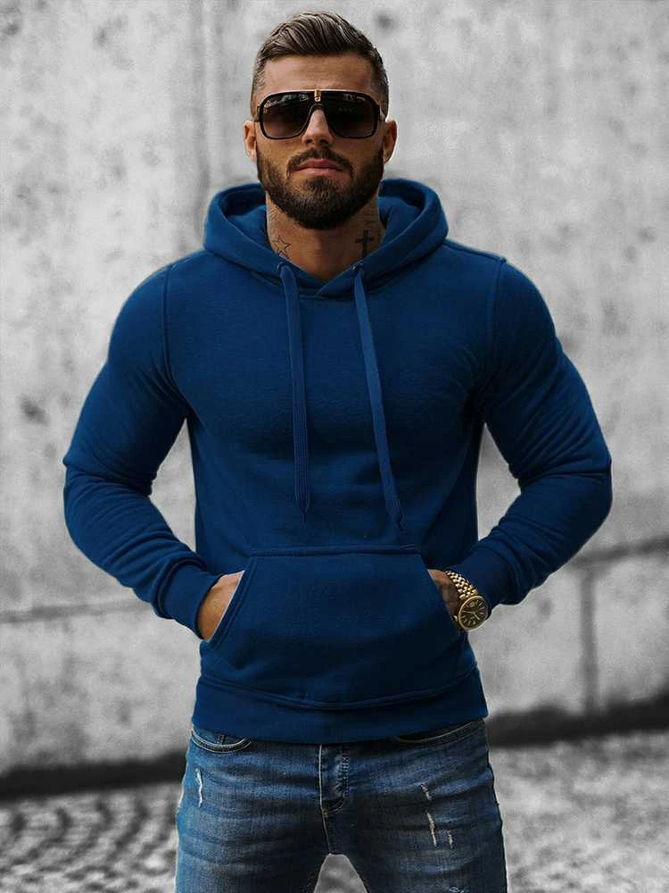 J.Style Džemperis Vyrams Fleece Navy 68B2009-66