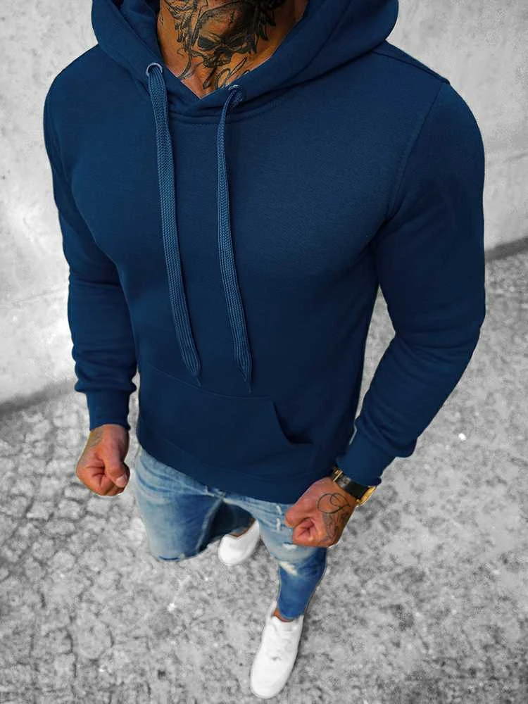 J.Style Džemperis Vyrams Fleece Navy 68B2009-66