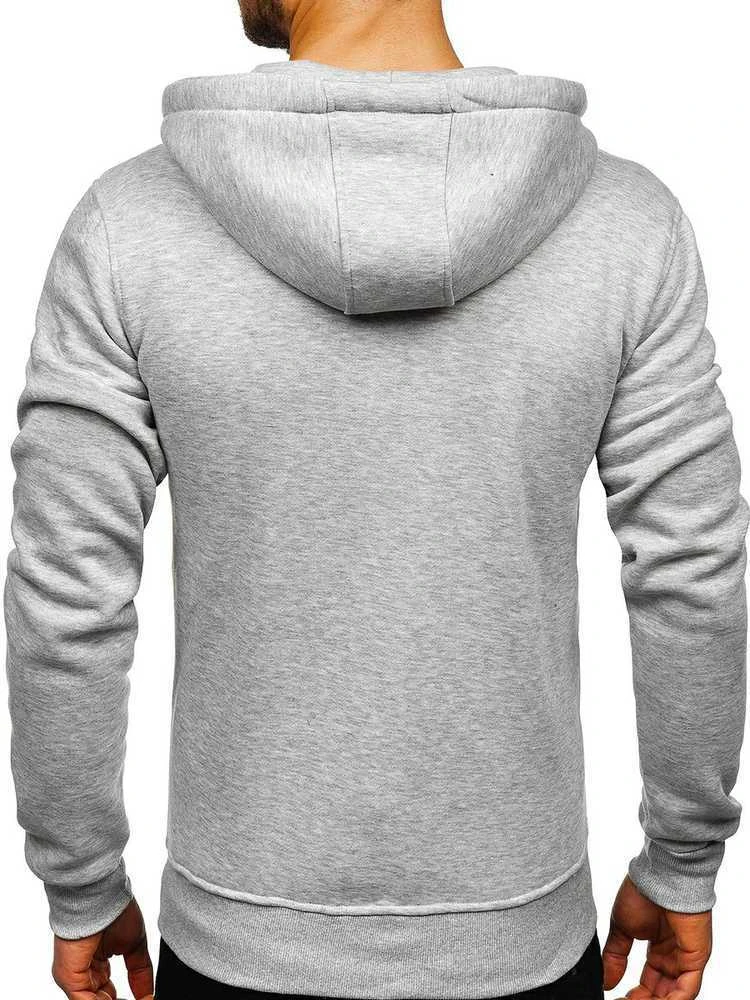 J.Style Džemperis Vyrams Fleece Pilkas 68B2008-2