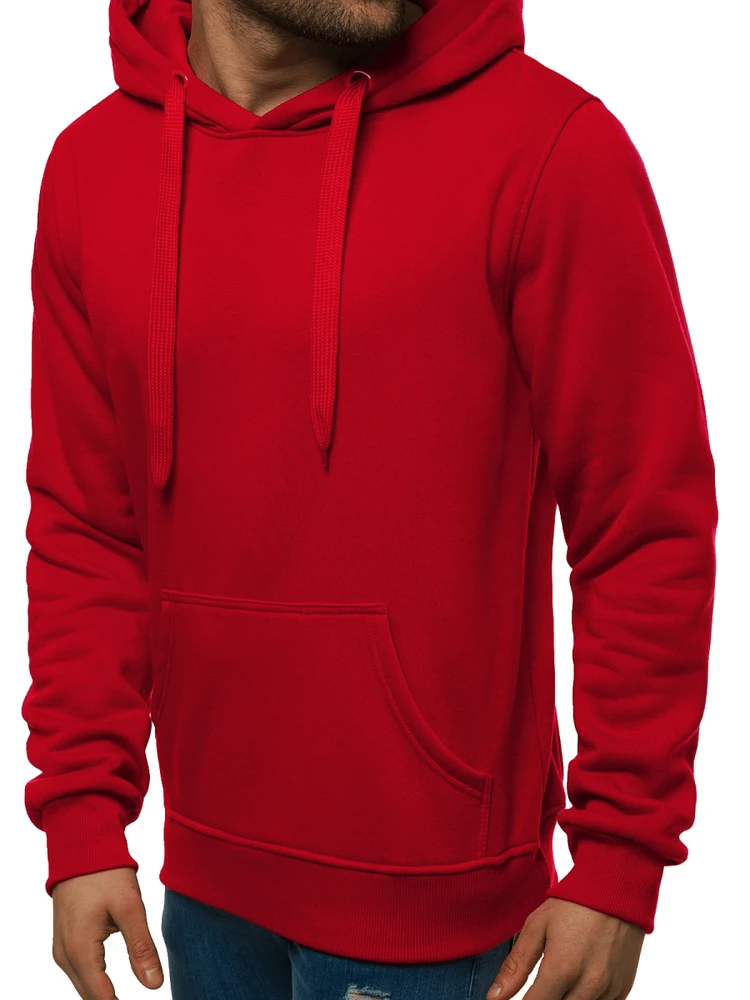 J.Style Džemperis Vyrams Fleece Raudona 68B2009-18