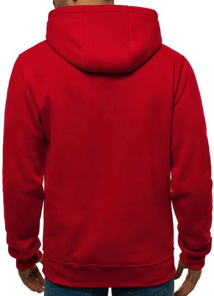 J.Style Džemperis Vyrams Fleece Raudona 68B2009-18