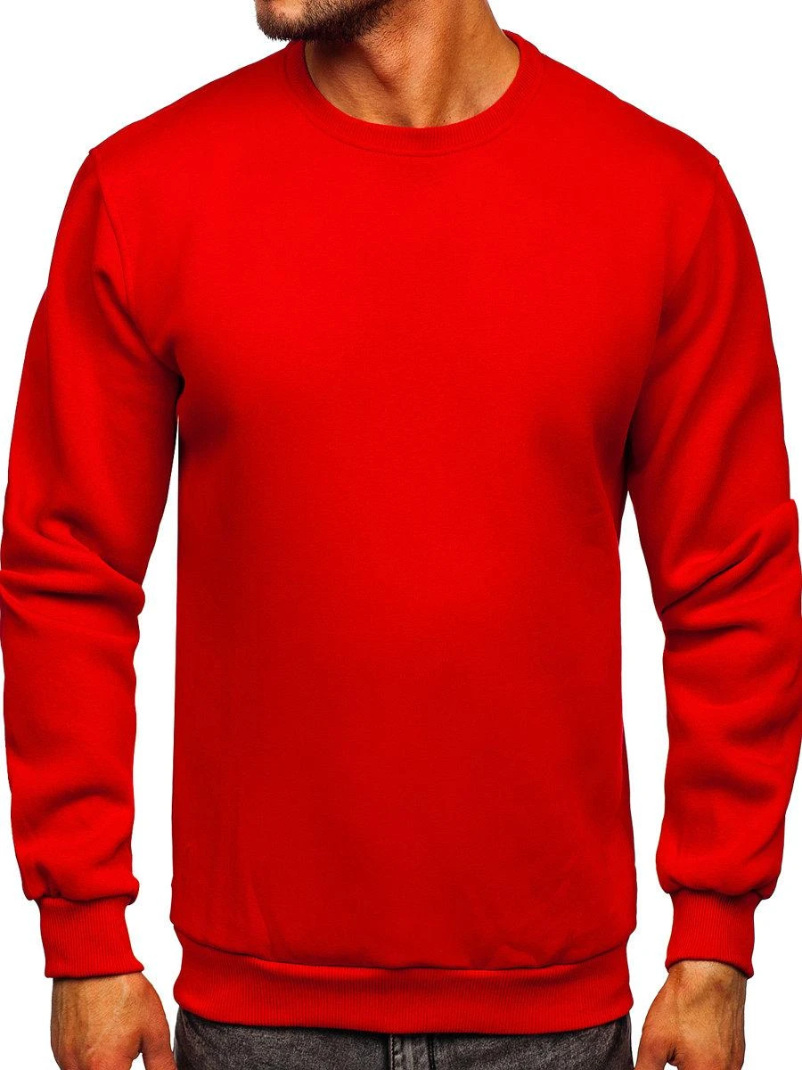 J.Style Džemperis Vyrams Fleece Raudona 68B2001-18