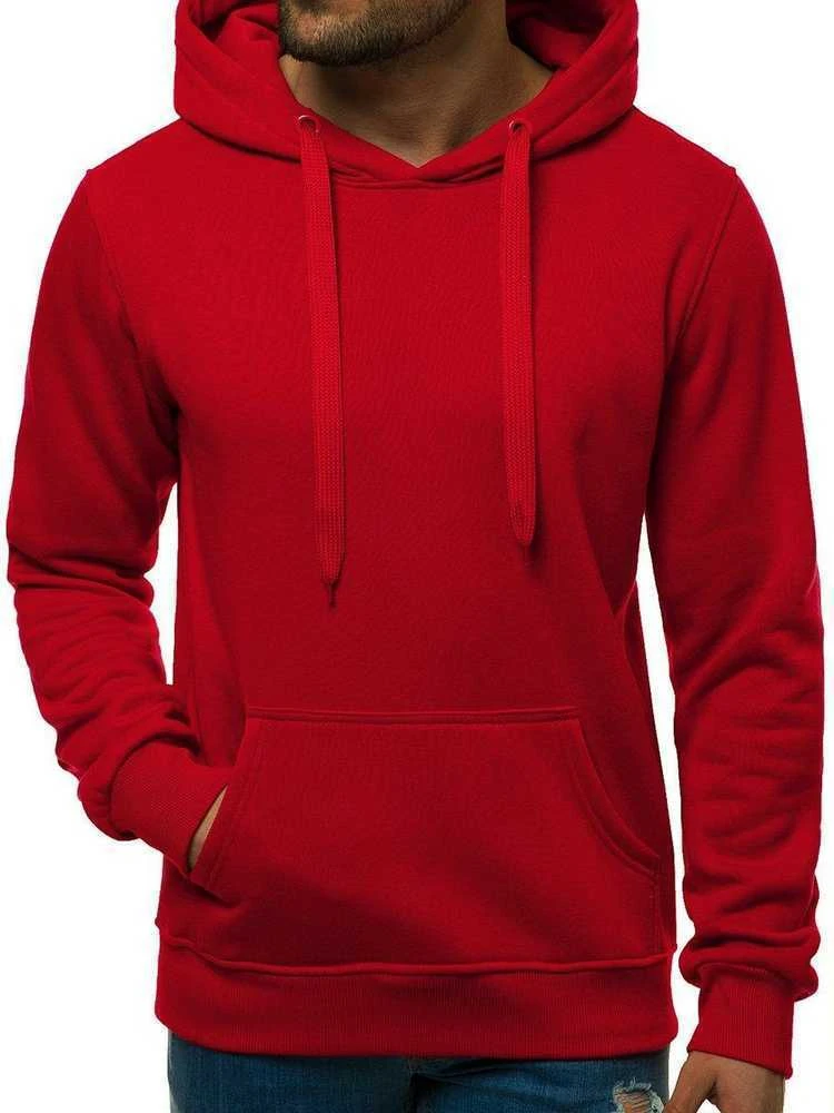 J.Style Džemperis Vyrams Fleece Raudona 68B2009-18