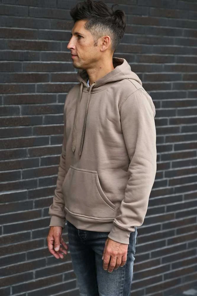 J.Style Džemperis Vyrams Fleece rusvai gelsvas 68B2009-91
