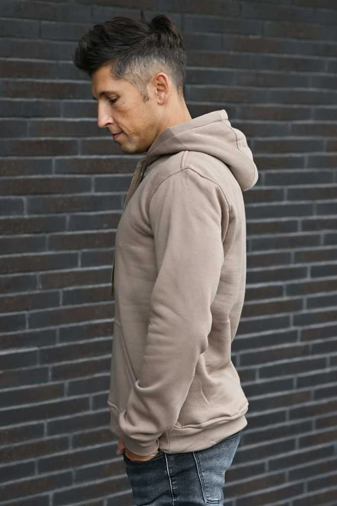 J.Style Džemperis Vyrams Fleece rusvai gelsvas 68B2009-91