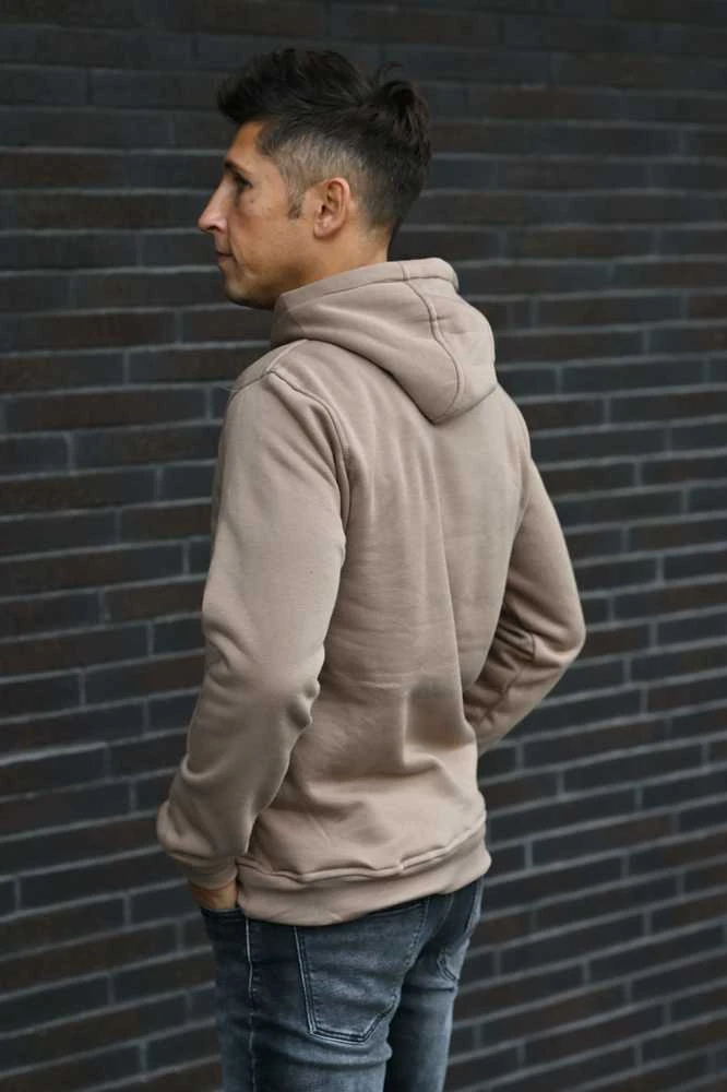 J.Style Džemperis Vyrams Fleece rusvai gelsvas 68B2009-91