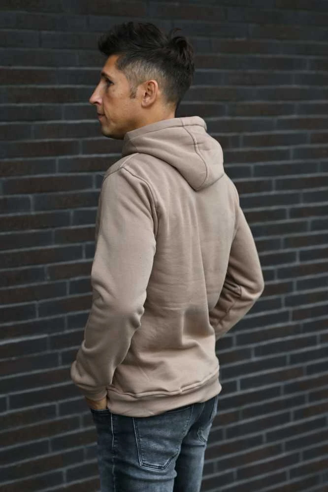 J.Style Džemperis Vyrams Fleece rusvai gelsvas 68B2009-91