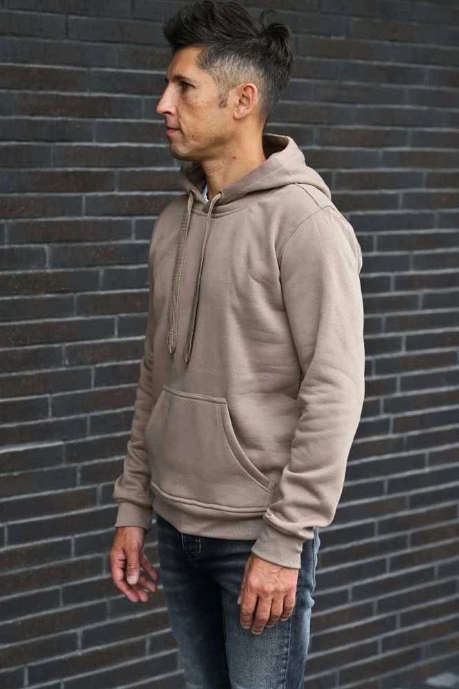 J.Style Džemperis Vyrams Fleece rusvai gelsvas 68B2009-91