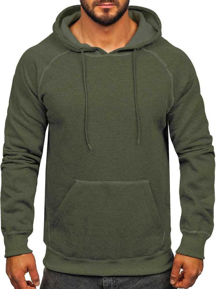 J.Style Džemperis Vyrams Fleece Žalias 8B152-29