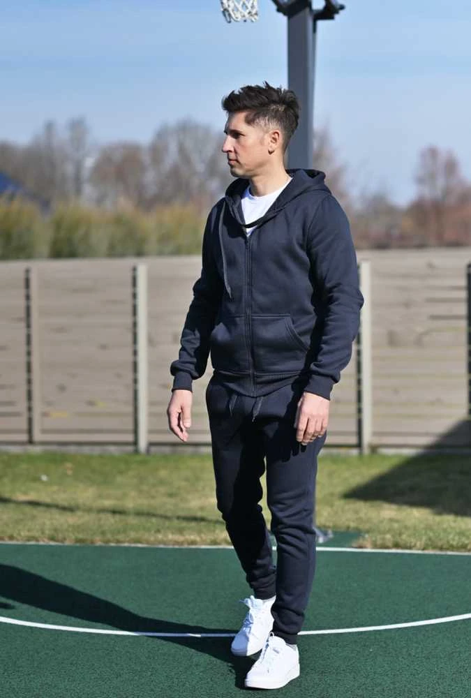 J.Style J. Style Sportinis Kostiumas Vyrams Fleece Mėlyna 68C10386-25