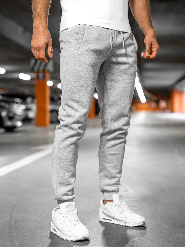 J.Style Kelnės Vyrams Pilkas 68XW01-2
