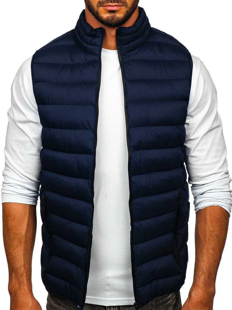 J.Style Liemenė Vyrams Mėlyna 5M711-215