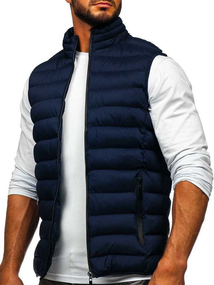 J.Style Liemenė Vyrams Mėlyna 5M711-215