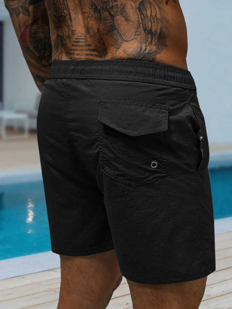 J.Style Maudymosi Šortai Vyrams Juodas XL018-1