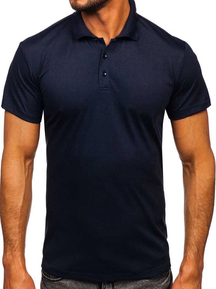 J.Style Polo Marškinėliai Vyrams Navy 8T80-66