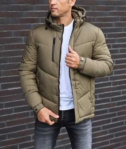 J.Style Striukė Vyrams Khaki 31M5033-62