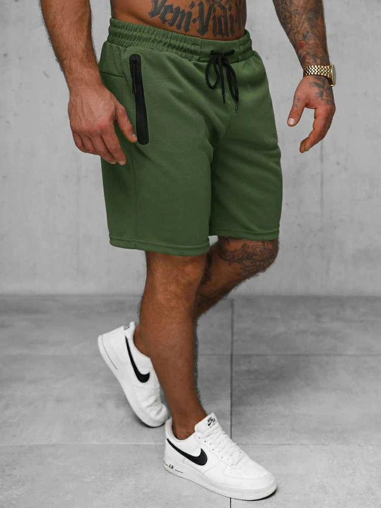 J.Style Šortai Vyrams Olive 17K533-29