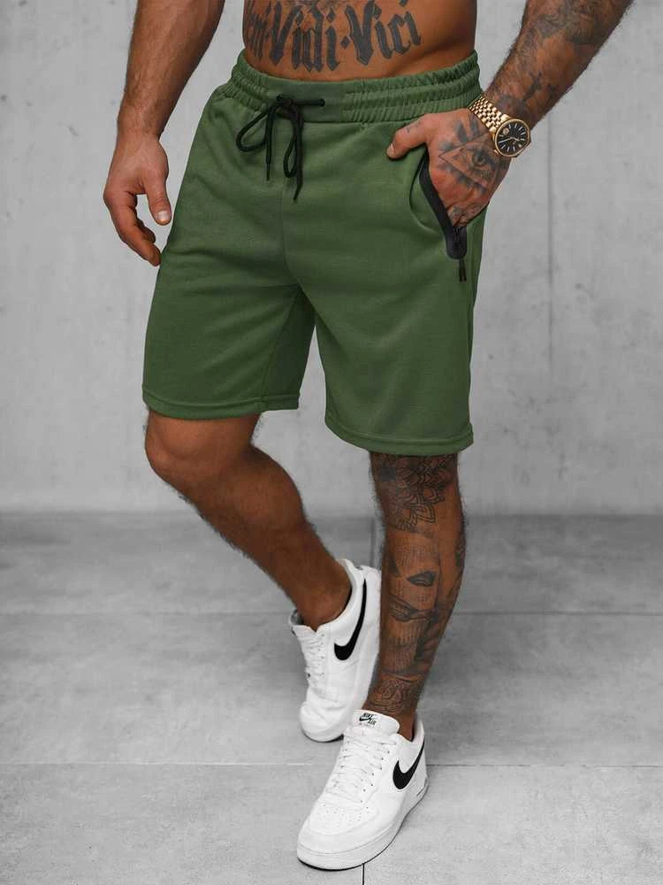 J.Style Šortai Vyrams Olive 17K533-29