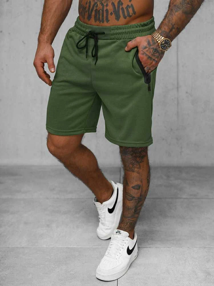 J.Style Šortai Vyrams Olive 17K533-29