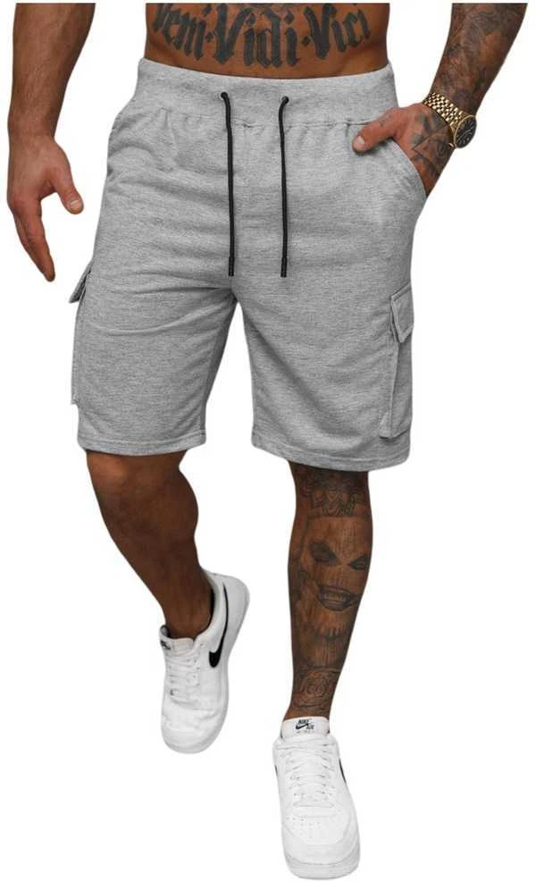 J.Style Šortai Vyrams Pilkas 8K1505-2
