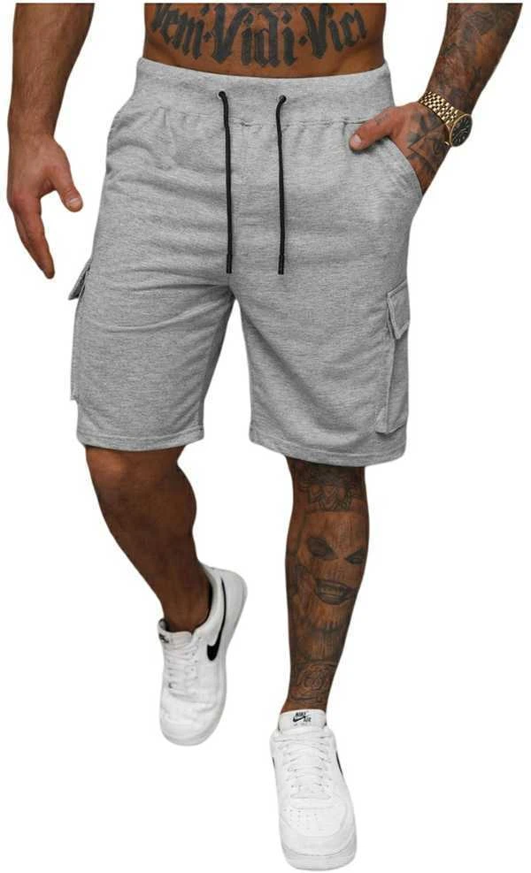 J.Style Šortai Vyrams Pilkas 8K1505-2