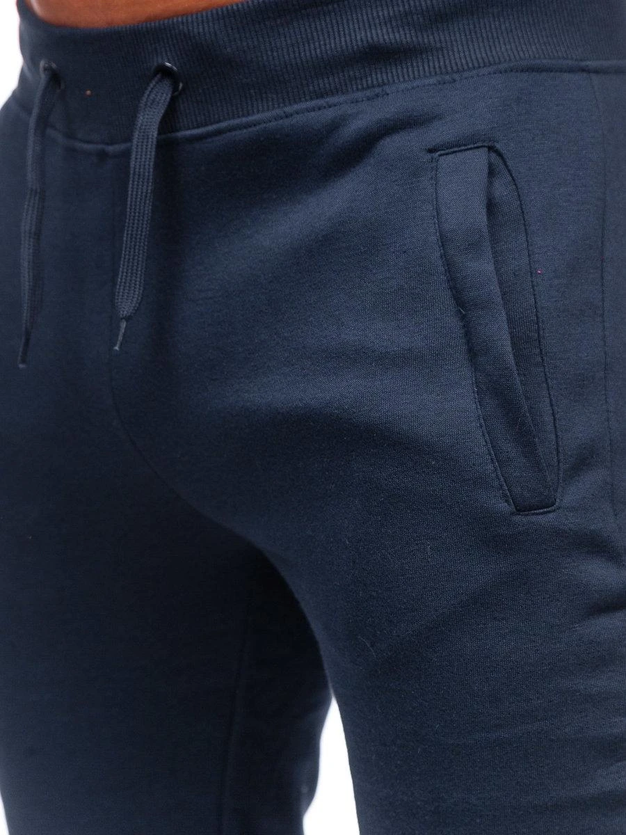 J.Style Sportinės Kelnės Vyrams Fleece Mėlyna 68XW01-25
