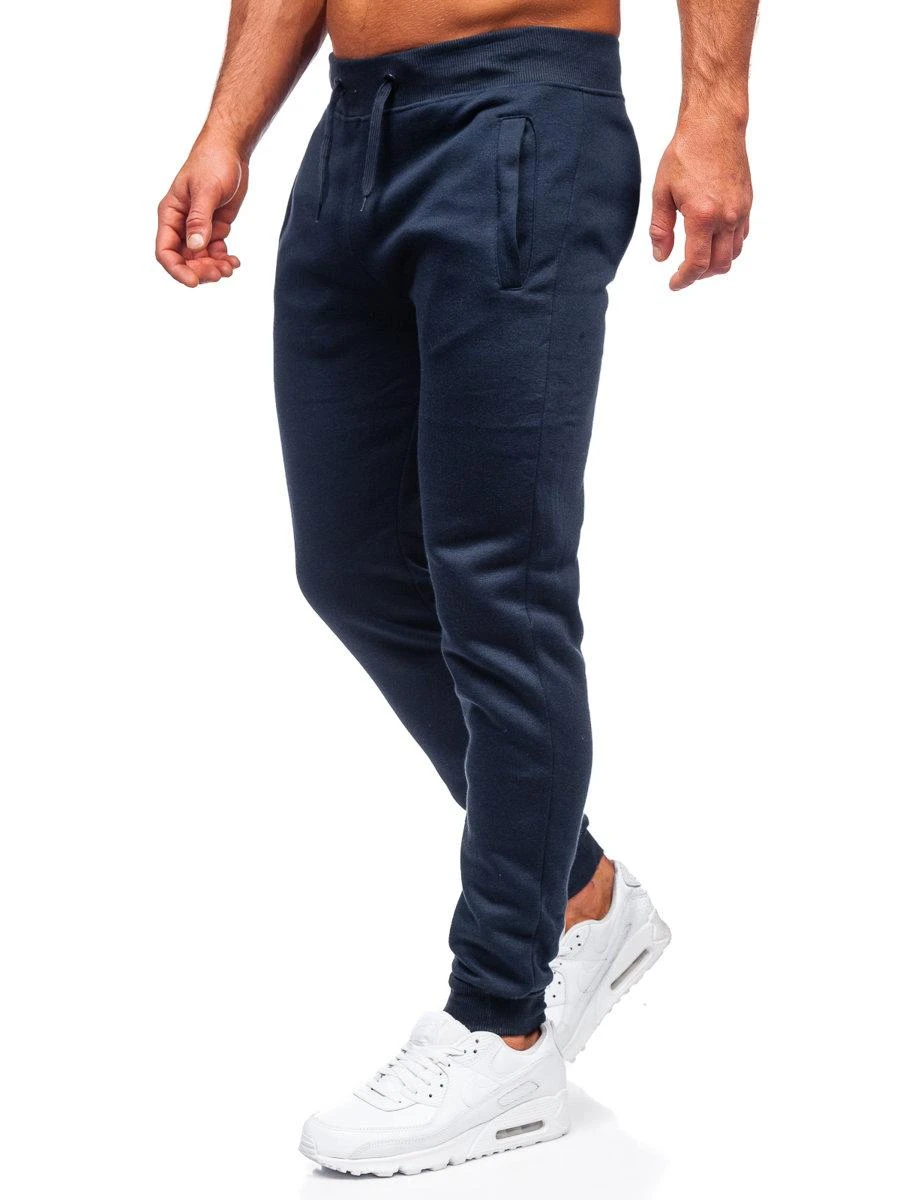 J.Style Sportinės Kelnės Vyrams Fleece Mėlyna 68XW01-25
