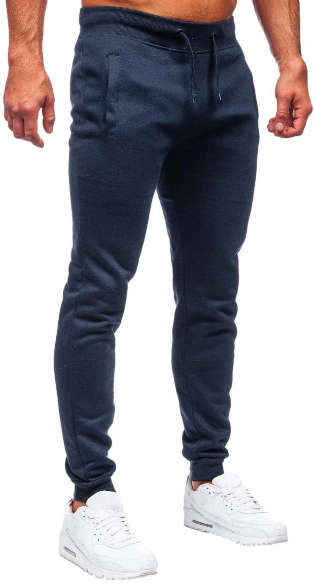 J.Style Sportinės Kelnės Vyrams Fleece Mėlyna 68XW01-25