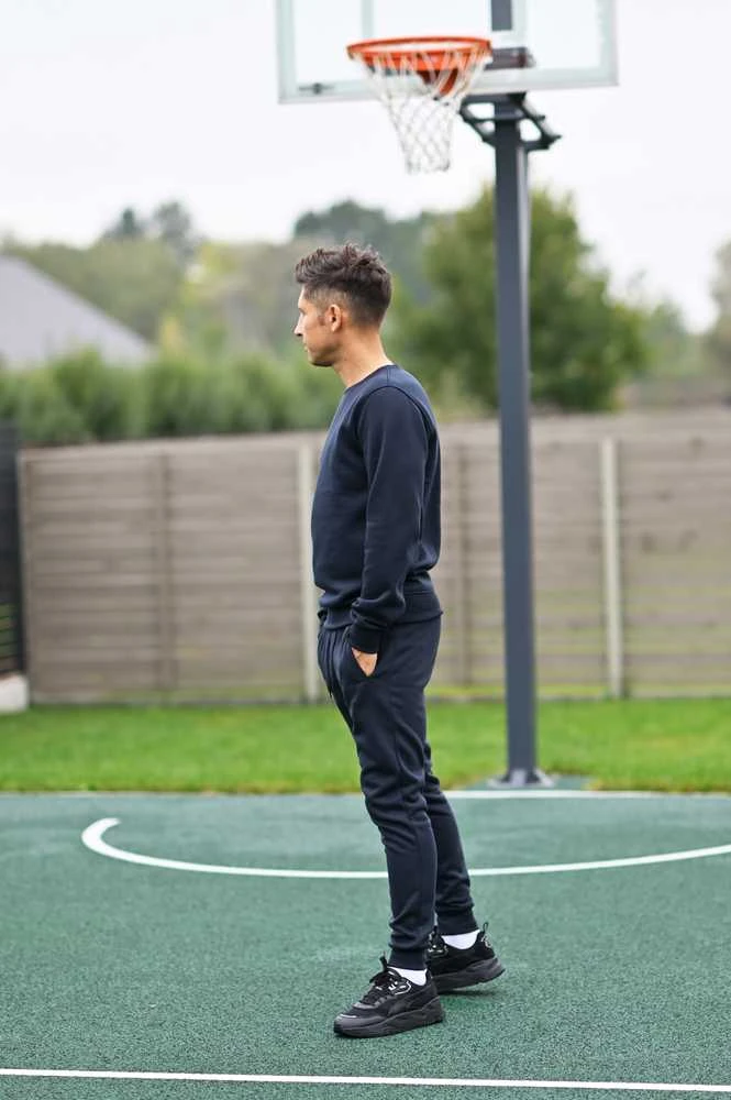 J.Style Sportinis Kostiumas Vyrams Fleece Mėlyna 68C10380-25