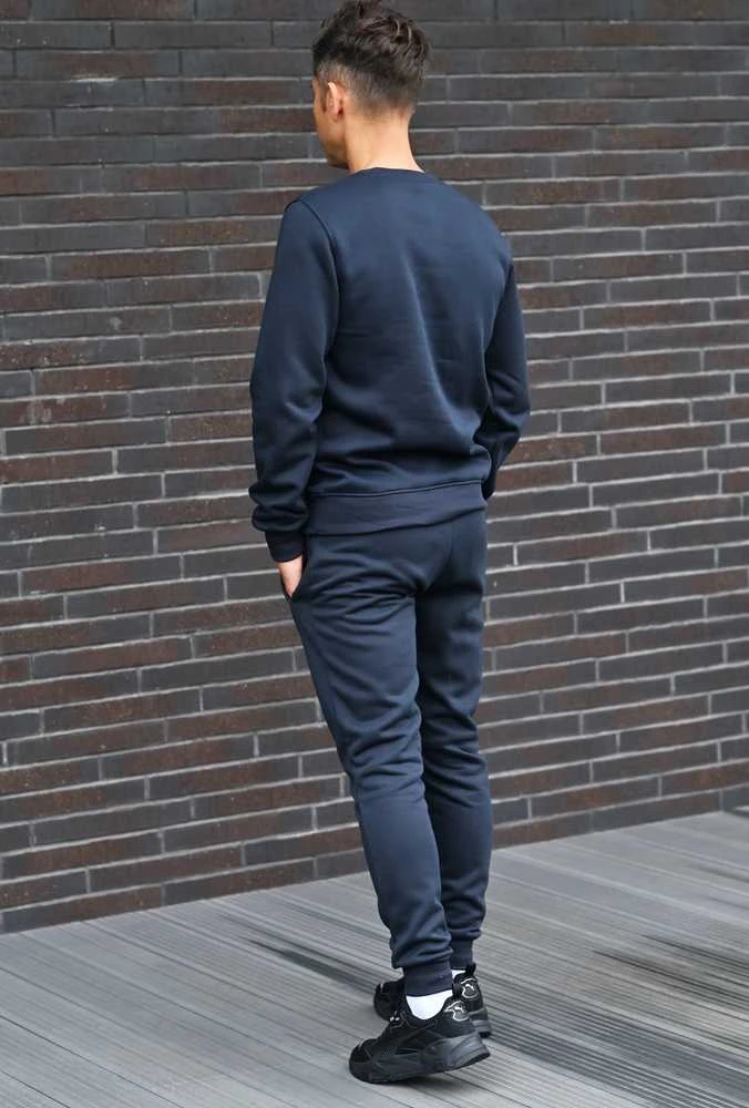 J.Style Sportinis Kostiumas Vyrams Fleece Mėlyna 68C10380-25
