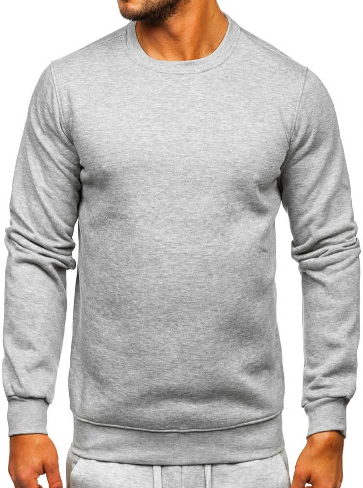 J.Style Sportinis Kostiumas Vyrams Fleece Pilkas 68C10380-2
