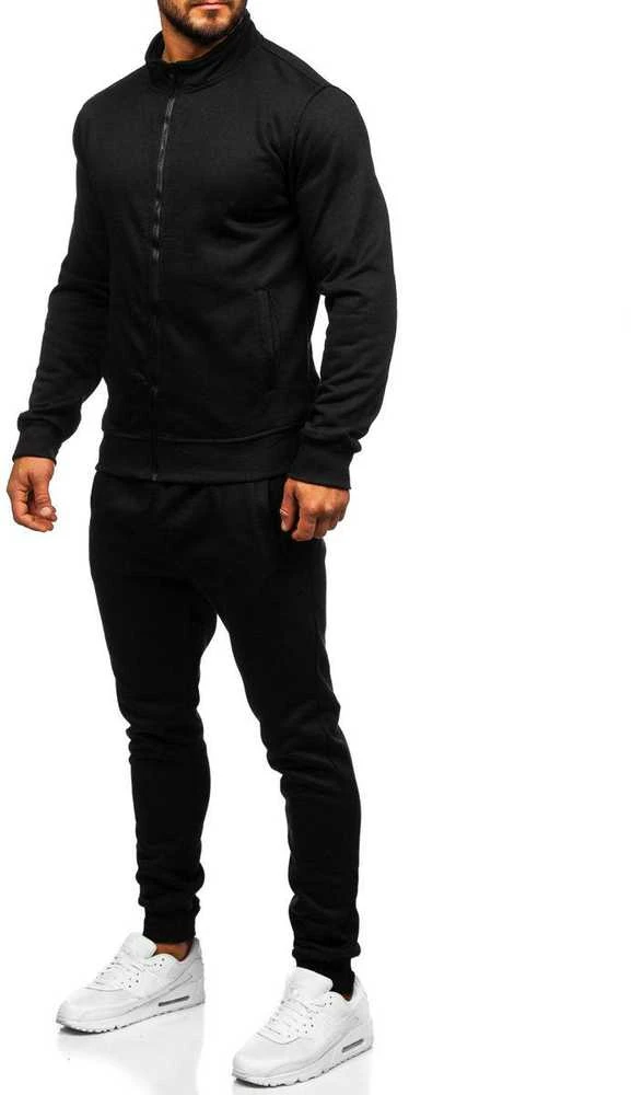 J.Style Sportinis Kostiumas Vyrams Juodas 68C10385-3
