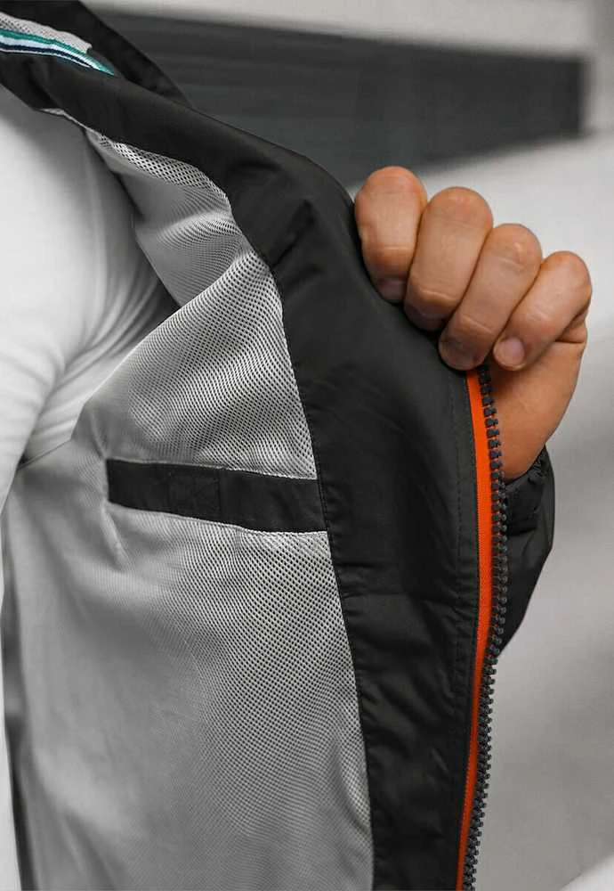 J.Style Striukė Vyrams Juodas 5M802-392