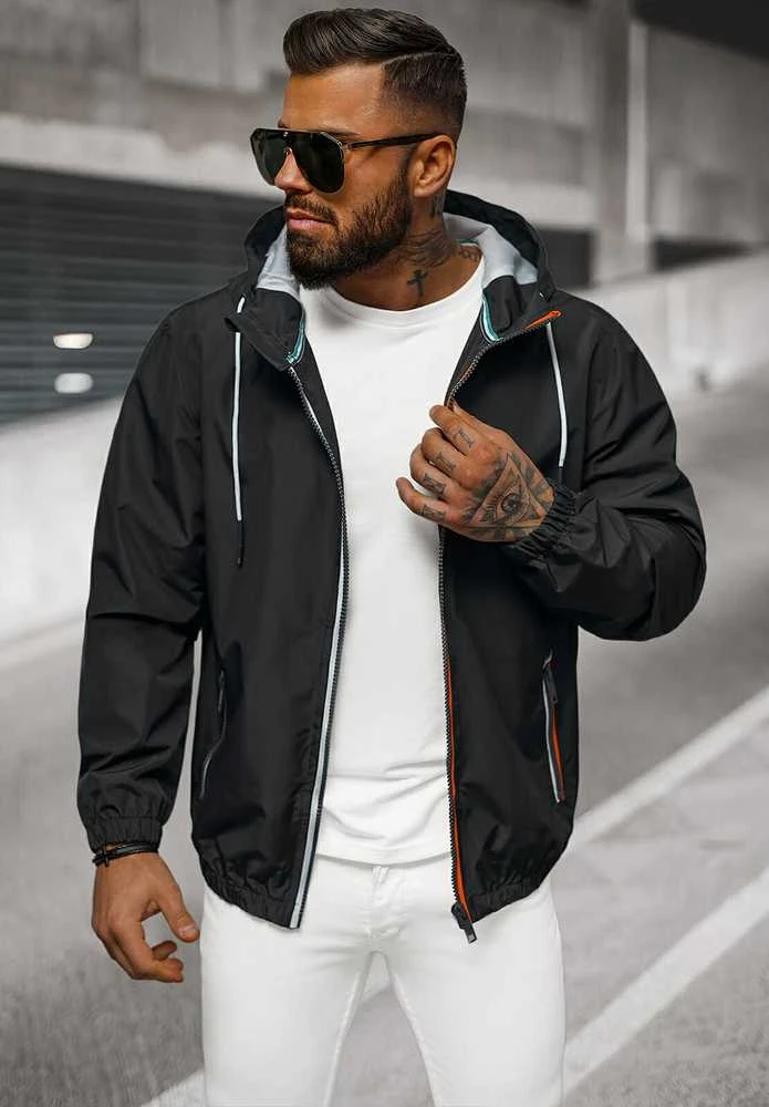 J.Style Striukė Vyrams Juodas 5M802-392