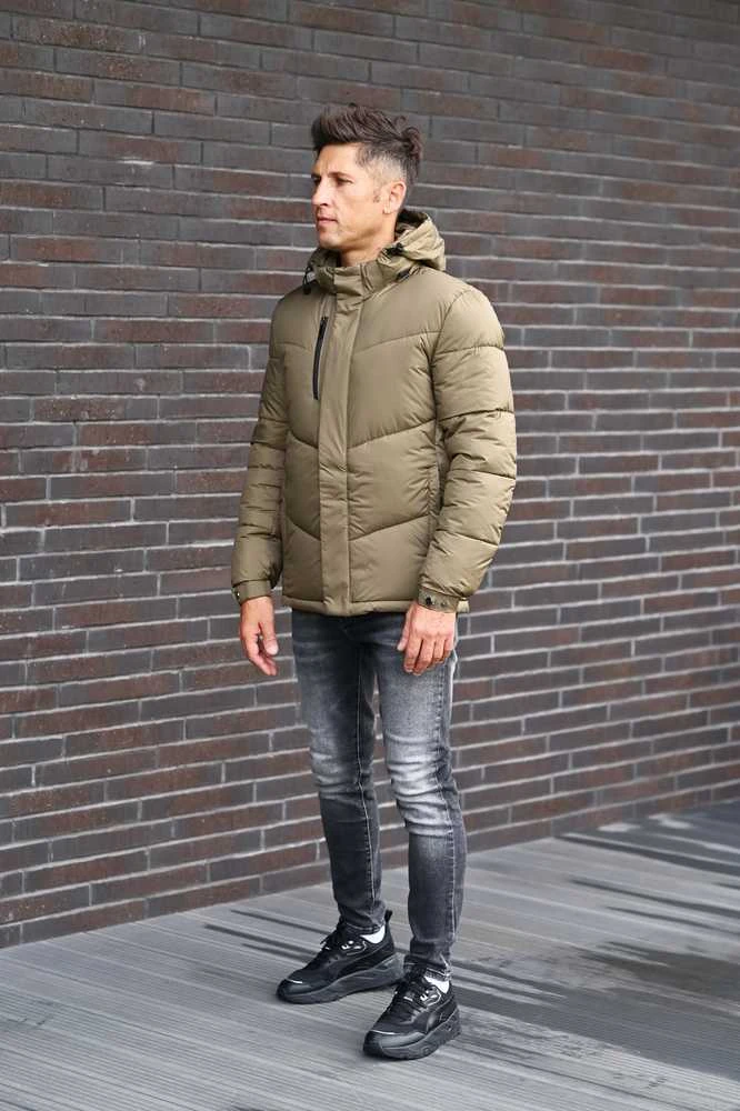 J.Style Striukė Vyrams Khaki 31M5033-62