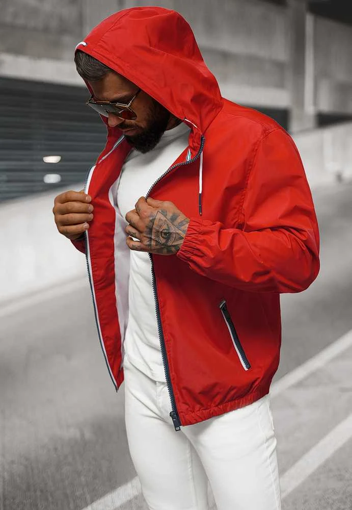 J.Style Striukė Vyrams Raudona 5M802-275