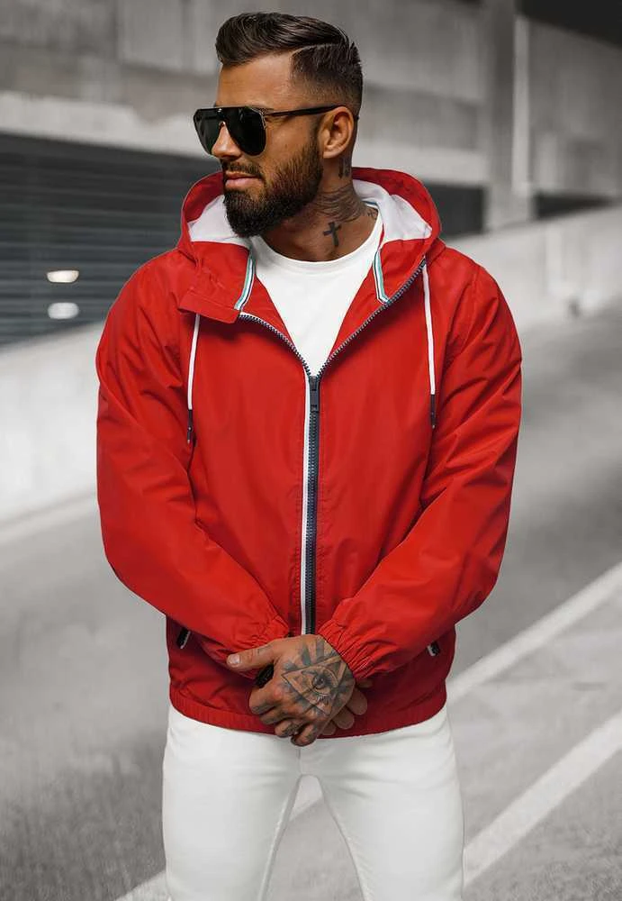 J.Style Striukė Vyrams Raudona 5M802-275