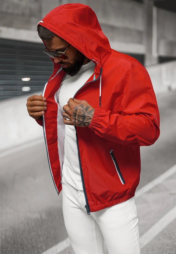J.Style Striukė Vyrams Raudona 5M802-275