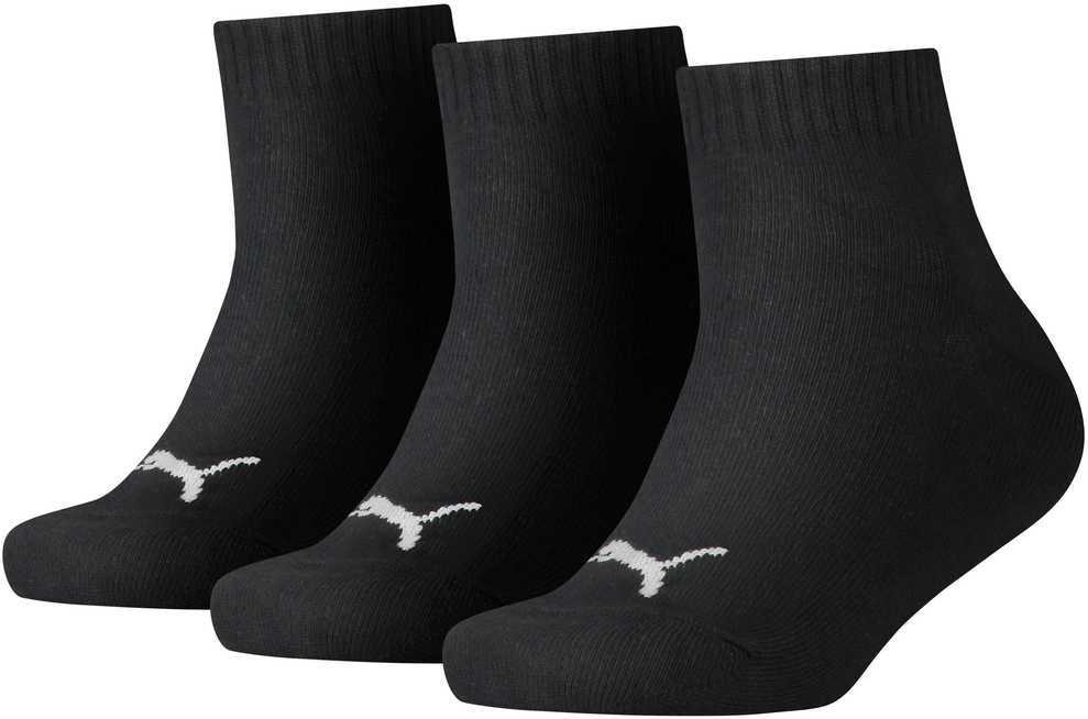 Puma Kojinės Kids Quarter Juodas 907375 02