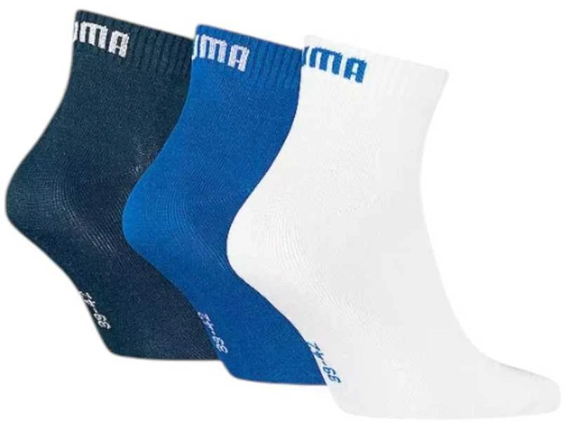 Puma Kojinės Unisex Quarter Baltas Mėlyna 938589 20