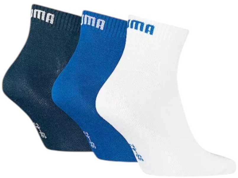 Puma Kojinės Unisex Quarter Baltas Mėlyna 938589 20