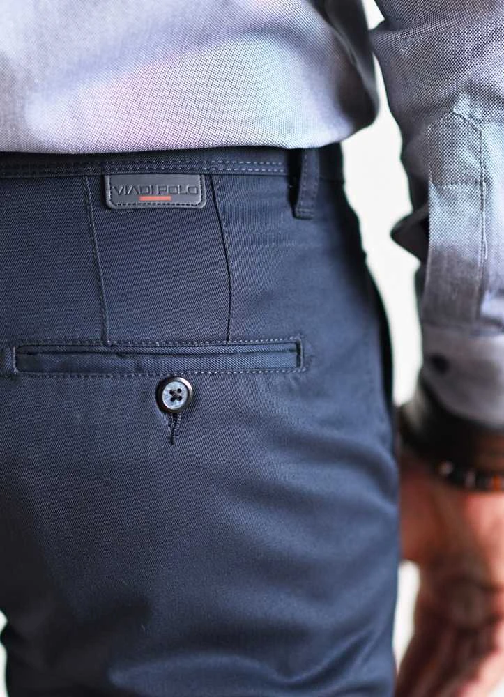 Klasikinės Kelnės Viadi Polo Vyrams Pilkas 6545-2428-3018-112