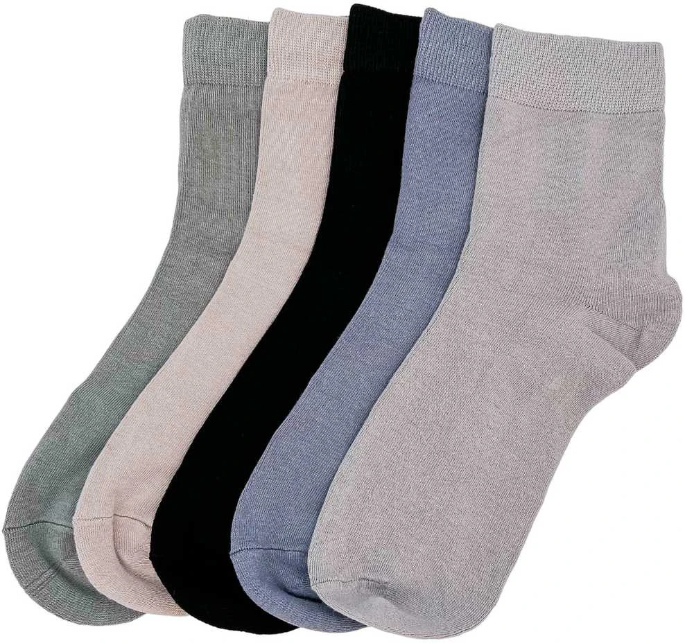 M-SOCKS Kojinės Modal Juodas Pilkas Mėlyna rusvai gelsvas KOJ 2023